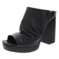 Madden Girl Women's Lambie Faux Leather Slouchy Mules Black Size 9