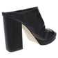 Madden Girl Women's Lambie Faux Leather Slouchy Mules Black Size 9