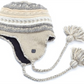 Isotoner Men's Acrylic Fairisle Knit Trapper Hat Black Size One Size