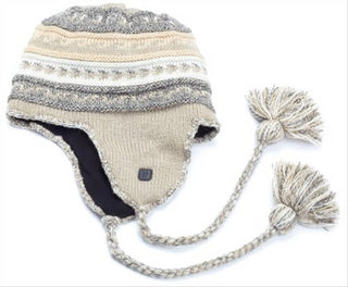 Isotoner Men's Acrylic Fairisle Knit Trapper Hat Black Size One Size