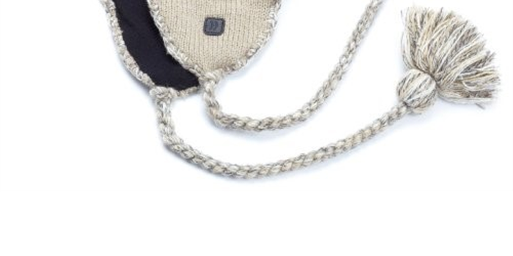 Isotoner Men's Acrylic Fairisle Knit Trapper Hat Black Size One Size