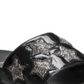 Kenneth Cole Reaction Women's Pool Splash Casual Rhinestone Slide Sandals Black Size 9 M