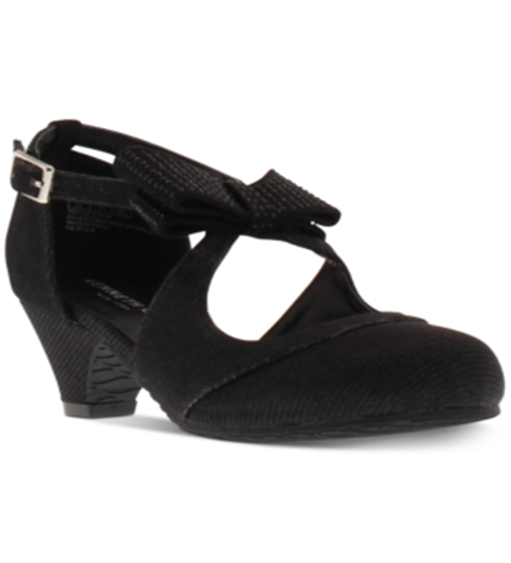 Kenneth Cole Little & Big Girls Dorothy Gail Dress Shoes Black Size 5 M