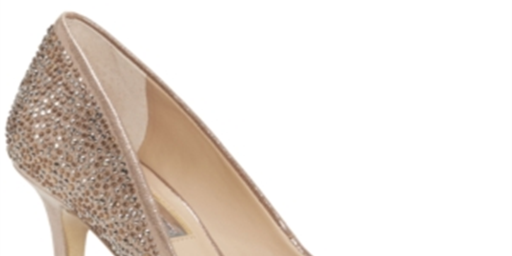 INC International Concepts Women's Zitah6 Fabric Closed Toe Classic Pumps Bronze Size 7 M