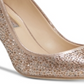 INC International Concepts Women's Zitah6 Fabric Closed Toe Classic Pumps Bronze Size 7 M