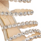 Jessica Simpson Women's Jezalynn Fabric Open Toe Special Sandle Gold- Size 6 M