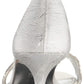 Adrianna Papell Women's Aerin Dress Sandal Silver Size 8.5 M
