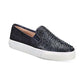 INC International Concepts Women's Sammee Slip on Sneakers Shoes Navy Size 5M