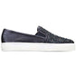 INC International Concepts Women's Sammee Slip on Sneakers Shoes Navy Size 5M