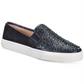 INC International Concepts Women's Sammee Slip on Sneakers Shoes Navy Size 5M