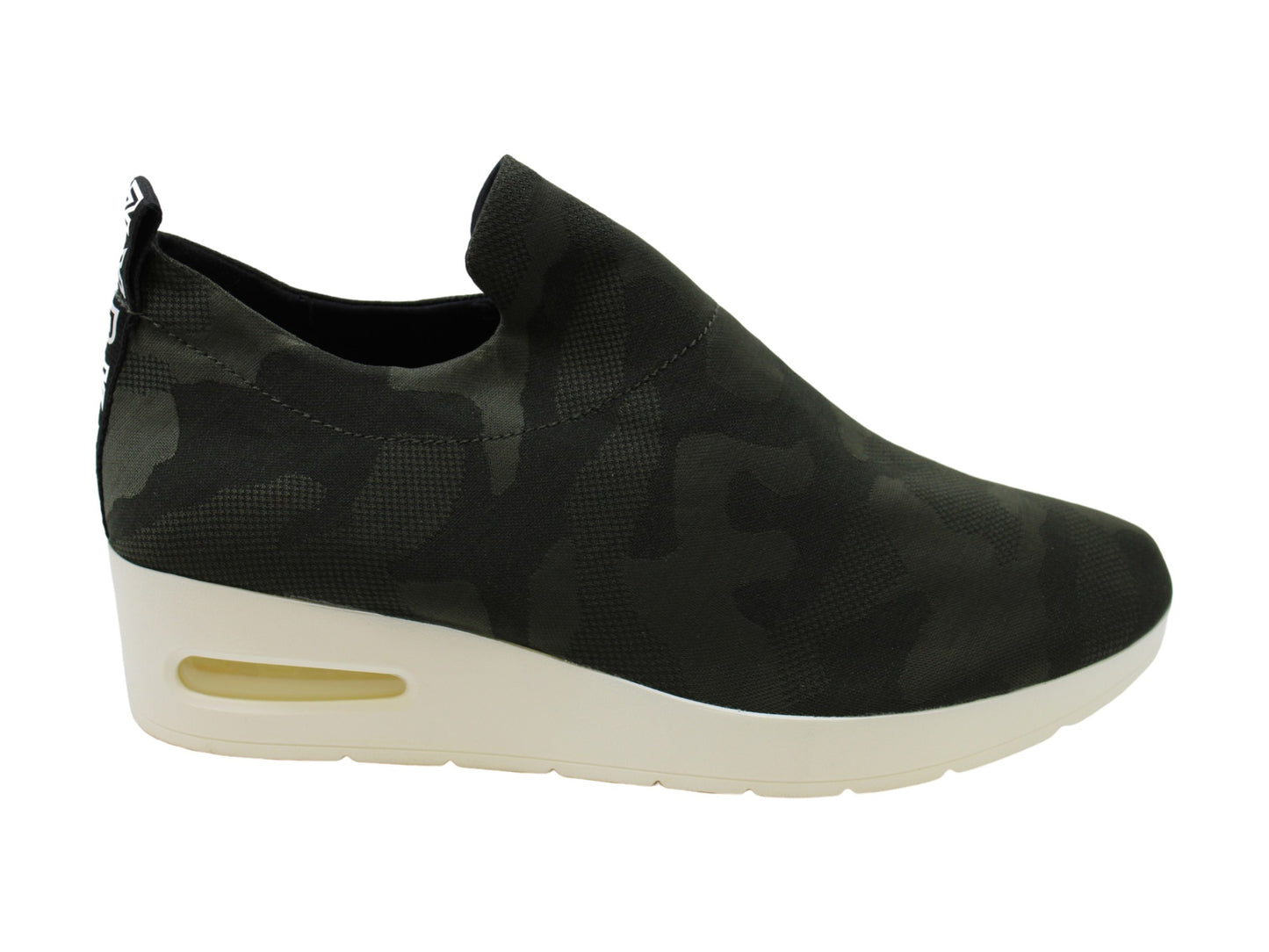 DKNY Women's Angie Fabric Low Top Slip on Fashion Sneakers Green Size 11