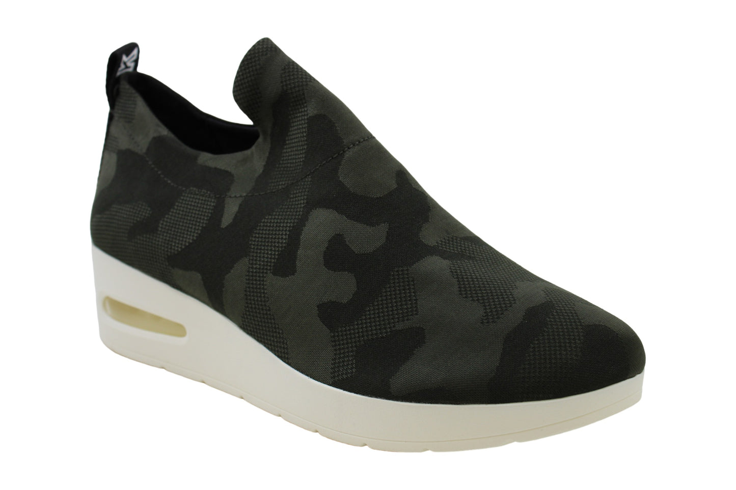DKNY Women's Angie Fabric Low Top Slip on Fashion Sneakers Green Size 11
