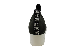 DKNY Women's Angie Fabric Low Top Slip on Fashion Sneakers Green Size 11