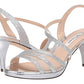 Nina Women's Nazima Mesh Sandal Silver Size 8 M