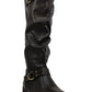 XOXO Women's Minkler Closed Toe Knee High Fashion Boots Brown Size 11W