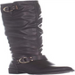 XOXO Women's Minkler Closed Toe Knee High Fashion Boots Brown Size 11W
