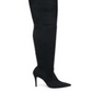 Steve Madden Women's Stretchy Cushioned Dominique Pointed Toe Stiletto Dress Boots Gray Size 6.5 M