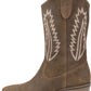 White Mountain Women's Caraway Cowgirl Boot Brown Size 5.5 M