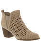 Indigo Rd. Women's Salem2 Fabric Round Toe Ankle Chelsea Boots Light Tan Size 9M