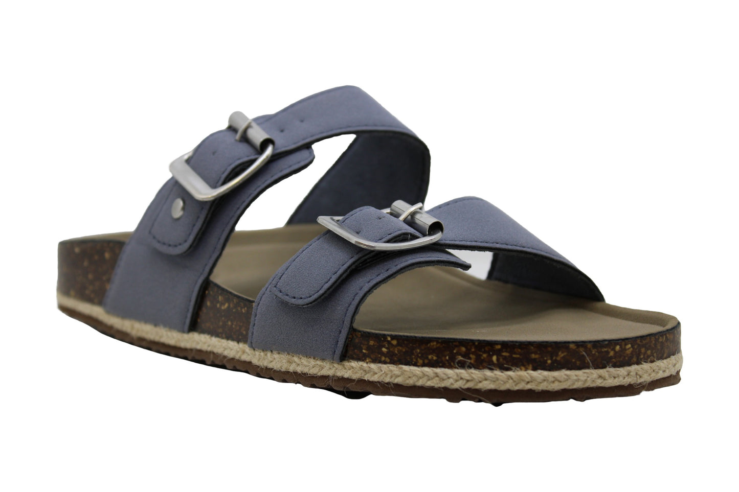 Madden Girl Women's Bundles Open Toe Casual Slide Sandals Gray Size 8 M