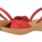 Kenneth Cole Reaction Women's Fine Twist Platform Sandal Wedge Red Size 5.5 M