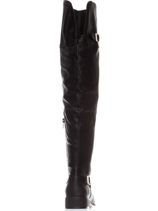 American Rag Women's Adarra Knee High Riding Boots Smooth Black Size 8 M