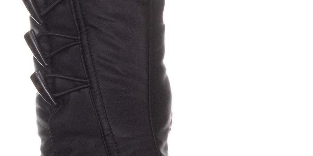Sporto Women's Dana Closed Toe Mid Calf Cold Weather Boots Black Size 8 M