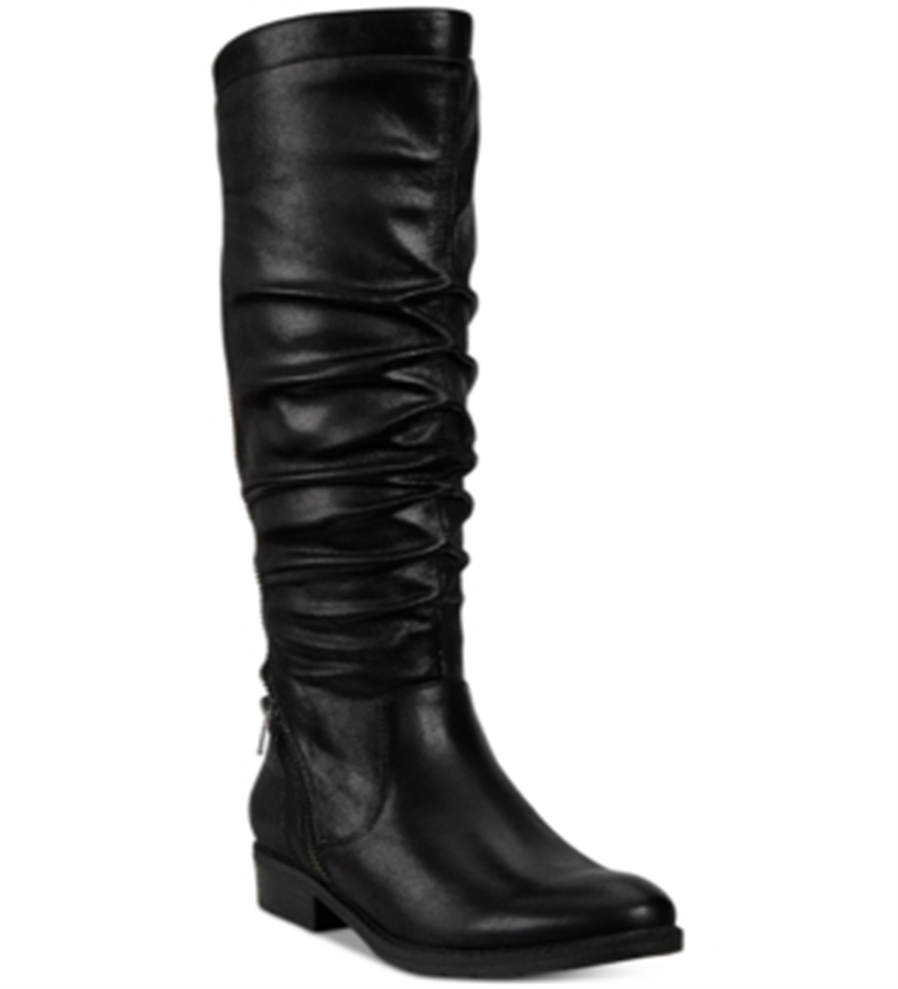 Baretraps Women's Yulissa Closed Toe Mid Calf Fashion Boots Black Size 6.5 M