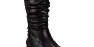 Baretraps Women's Yulissa Closed Toe Mid Calf Fashion Boots Black Size 6.5 M