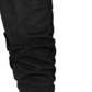 Material Girl Women's V Notch Detail Cushioned Comfort Zipper Accent Ruched Myah Block Heel Boots Black Size 6 M