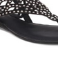 Zigi Soho Women's Mariane Flat Thong Sandals Black Size 11 M