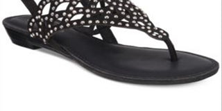 Zigi Soho Women's Mariane Flat Thong Sandals Black Size 11 M
