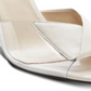 Enzo Angiolini Women's Alabaster Adelia Leather Sandal White Size 8.5 M