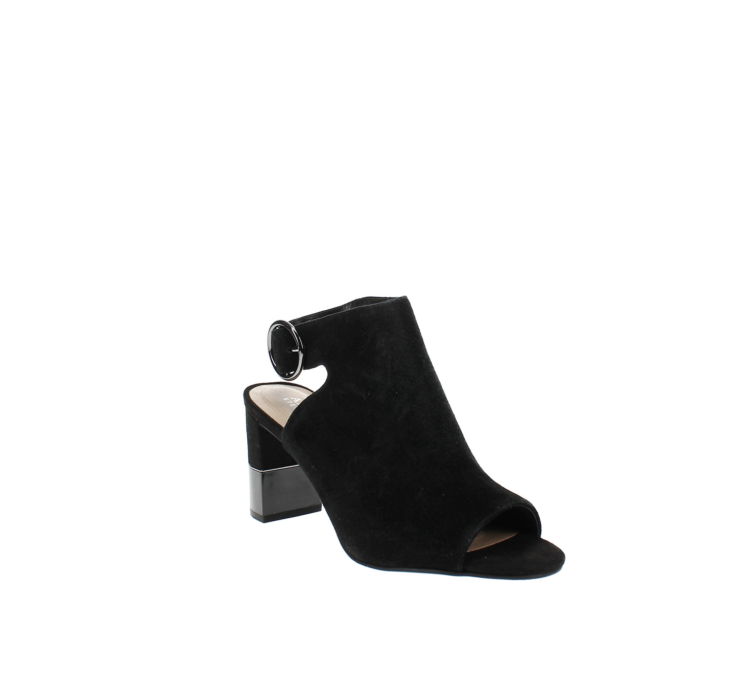Alfani Women's Floriss Step 'N Flex Block Heel Shooties Black Size 5 M