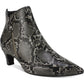 Seven Dials Women's Coralie Snake Print D Ankle Boots Gray Size 5 M