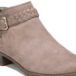 LifeStride Women's Adriana Bootie Ankle Boots BrownSize 7.5 W