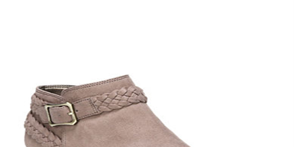 LifeStride Women's Adriana Bootie Ankle Boots BrownSize 7.5 W