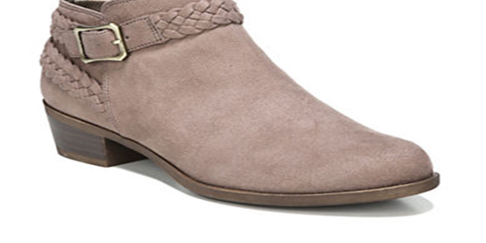 LifeStride Women's Adriana Bootie Ankle Boots BrownSize 7.5 W