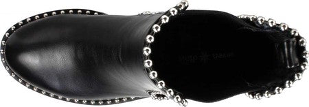 Seven Dials Women's Smooth Shelley Studded Trim Ankle Boots Black Size 5.5 M