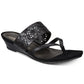 Kenneth Cole Reaction Women's Great Chime Sandal Black Size 7.5 M