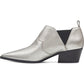 Nine West Women's Cahluz Leather Bootie Black Size 7.5 M