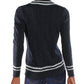 Lauren Ralph Lauren Women's Plus Size Metallic Cricket Sweater Navy Size 3X