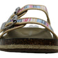 Madden Girl Women's Bundles Open Toe Casual Slide Sandals Blue Size 8.5 M