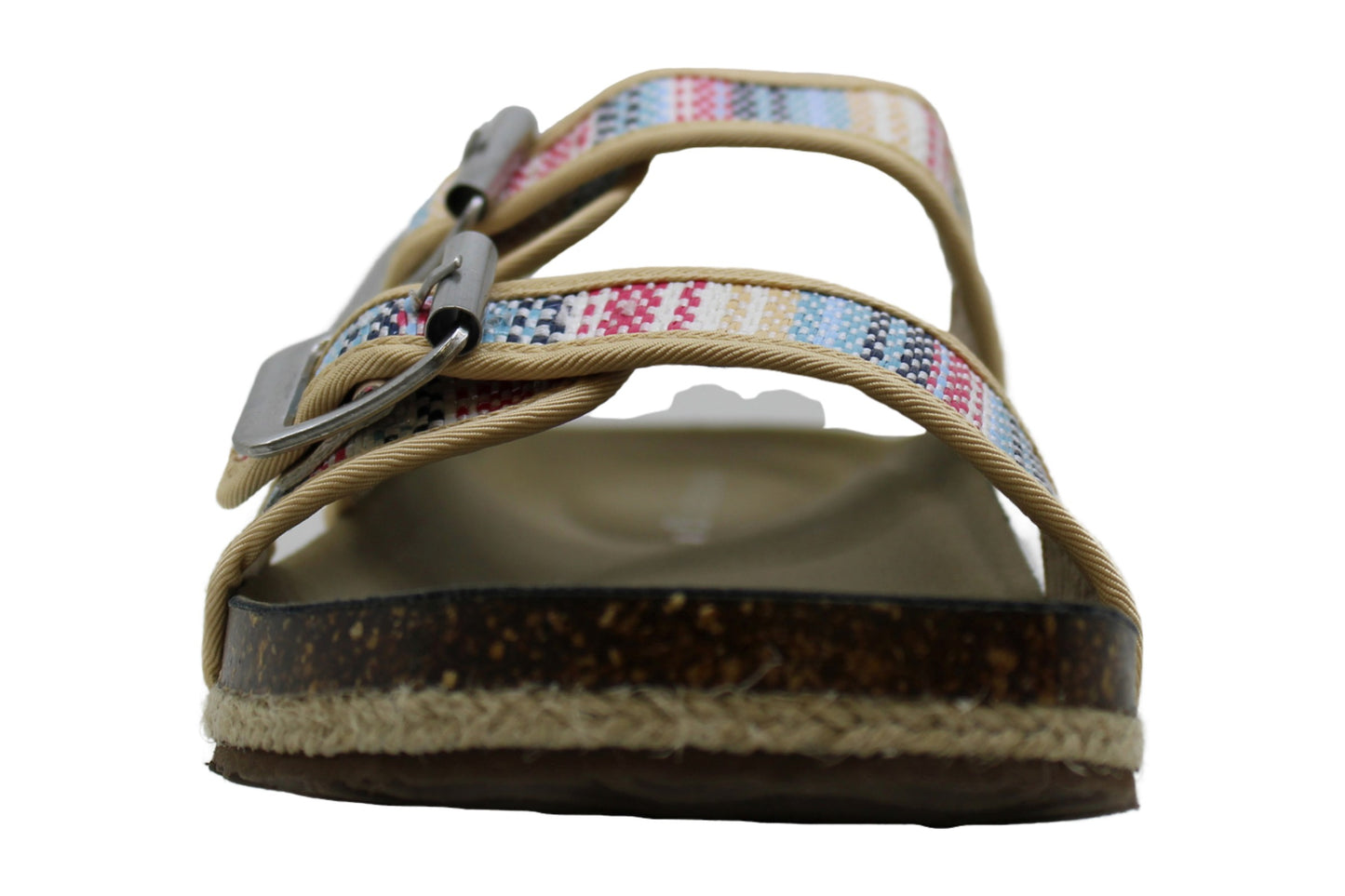 Madden Girl Women's Bundles Open Toe Casual Slide Sandals Blue Size 8.5 M