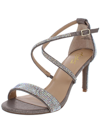 Thalia Sodi Women's Darria Strappy Sandals Brown Size 8 M