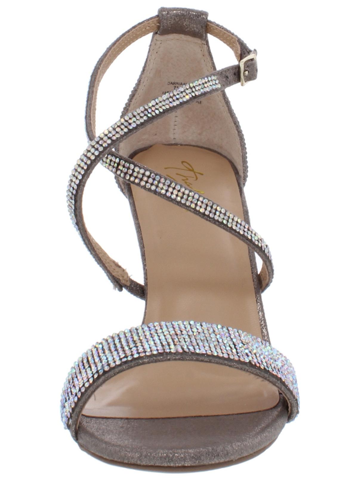 Thalia Sodi Women's Darria Strappy Sandals Brown Size 8 M