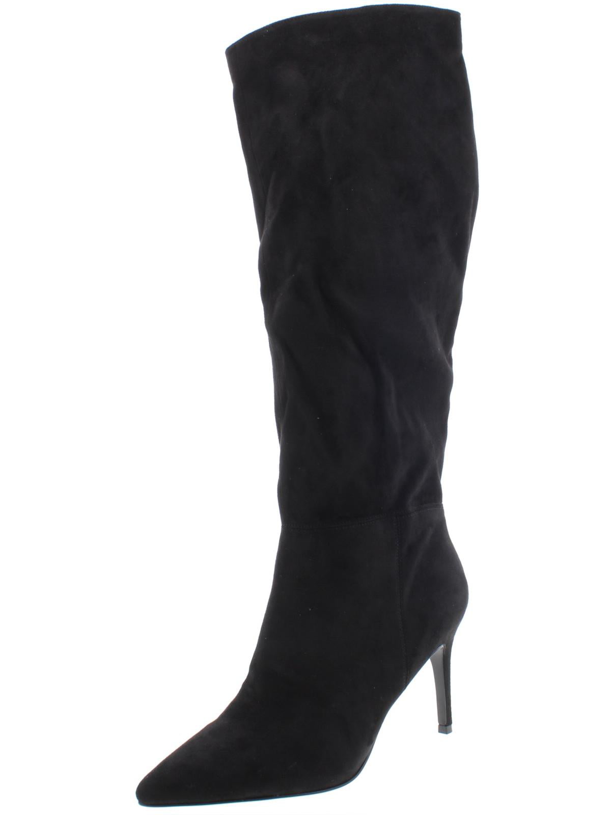 Steve Madden Women's Padded Kimari Pointed Toe Stiletto Heeled Boots Black Size 7.5 M