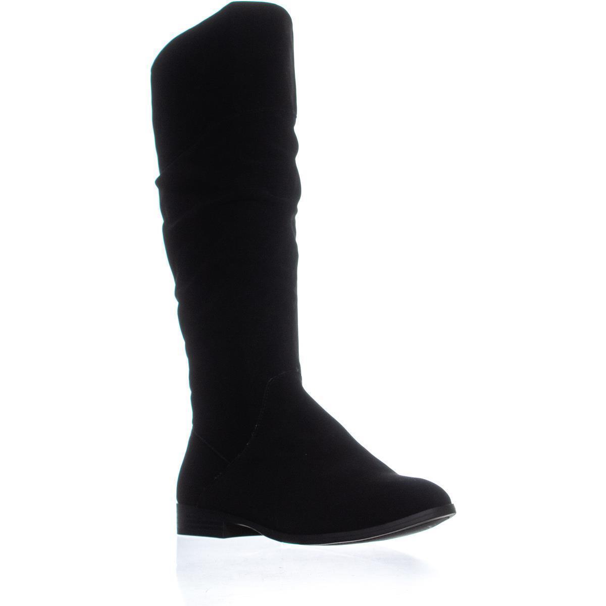 Style & Co Women's Kelimae Scrunched Boots Shoes Black Size 10 M
