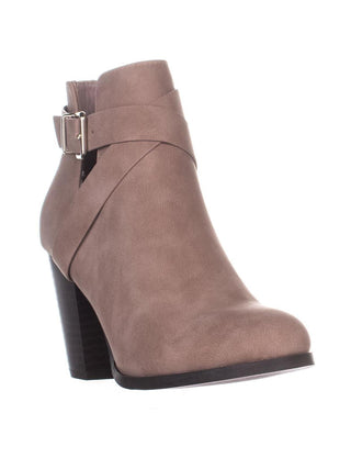 Call It Spring Women's Tecia Buckle Ankle Boots Brown Size 11 B