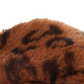 INC International Concepts Women's Animal Print 0.5 Platform Fur Trim Yayla Round Toe Platform Slip on Slippers Brown Size 5 M